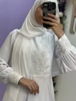 خرید پیراهن عروس برای عقد محضری از شوروم اچ جی