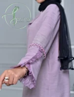 مانتو ژاکارد شاین دار