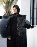 عبای پلیسه مشکی