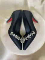 کفش پاشنه بلند مجلسی مدل پنل پاشنه مدل 2
