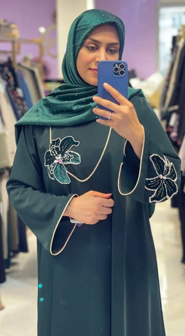 عبای لیلیوم کد(۰۱۶۳) سبز