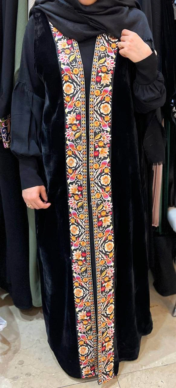 وست مخمل نوار گل و جوجه (کد ۱۰)
