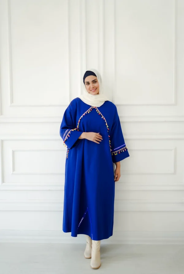 عبا کفتانی آبی
