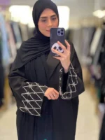 عبا انگلیسی جواهردوزی