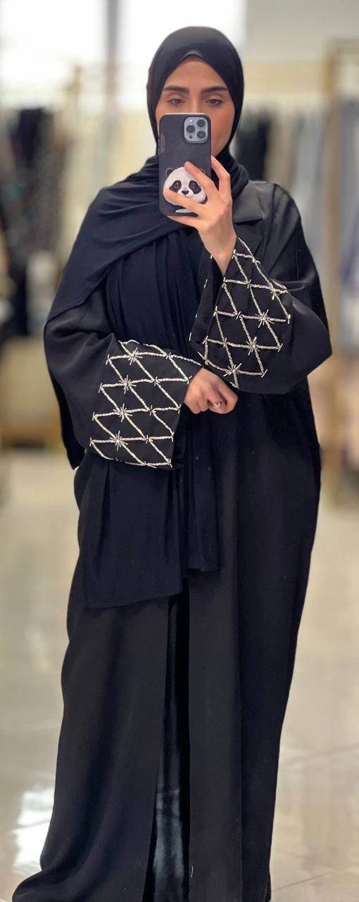عبا انگلیسی جواهردوزی