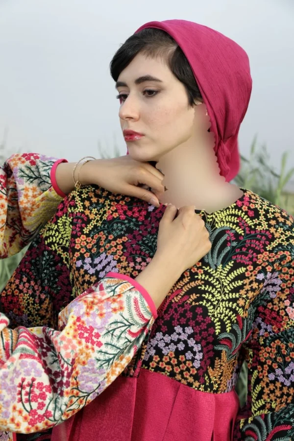 کت گلدوزی پایین پیلی کد 31